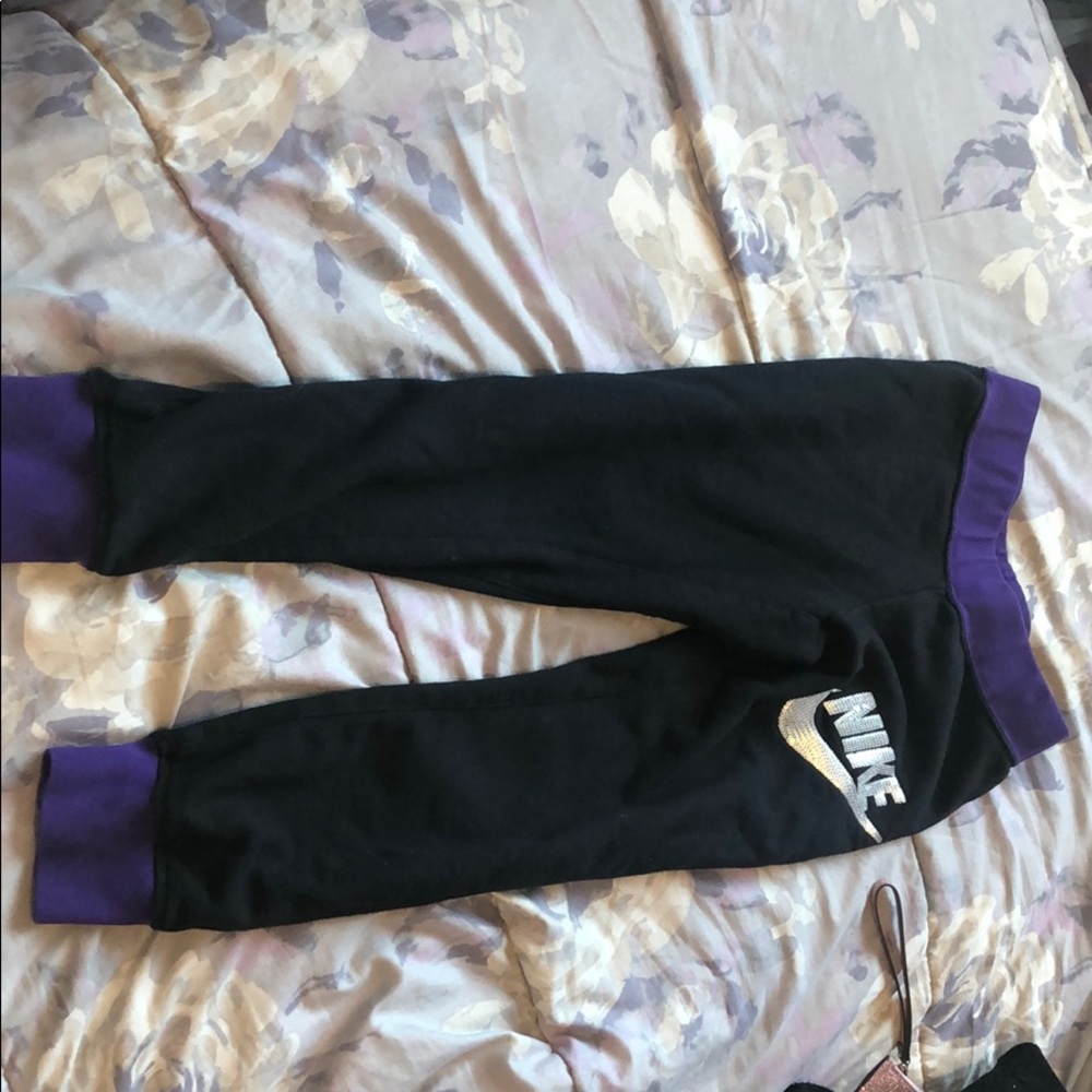 Black nike sweatpants